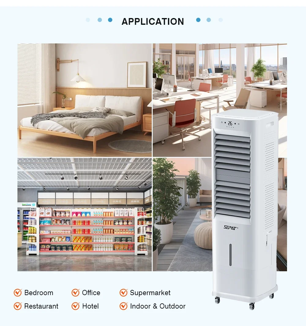 Evaporative Air Cooler, 230V, Portable - detail 14