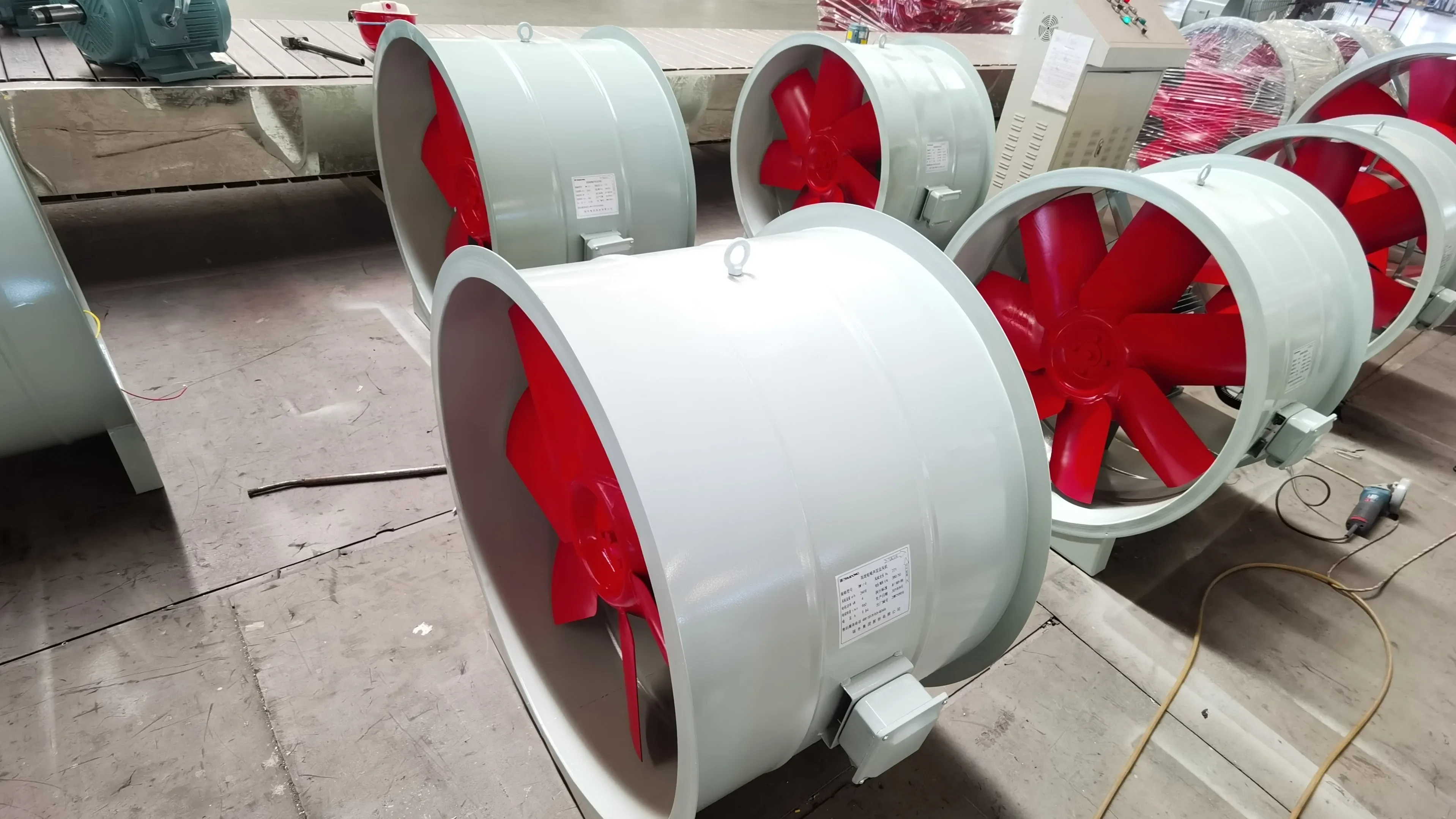 Axial Flow Fan, 180w-5.5kw, Stainless steel - detail 10