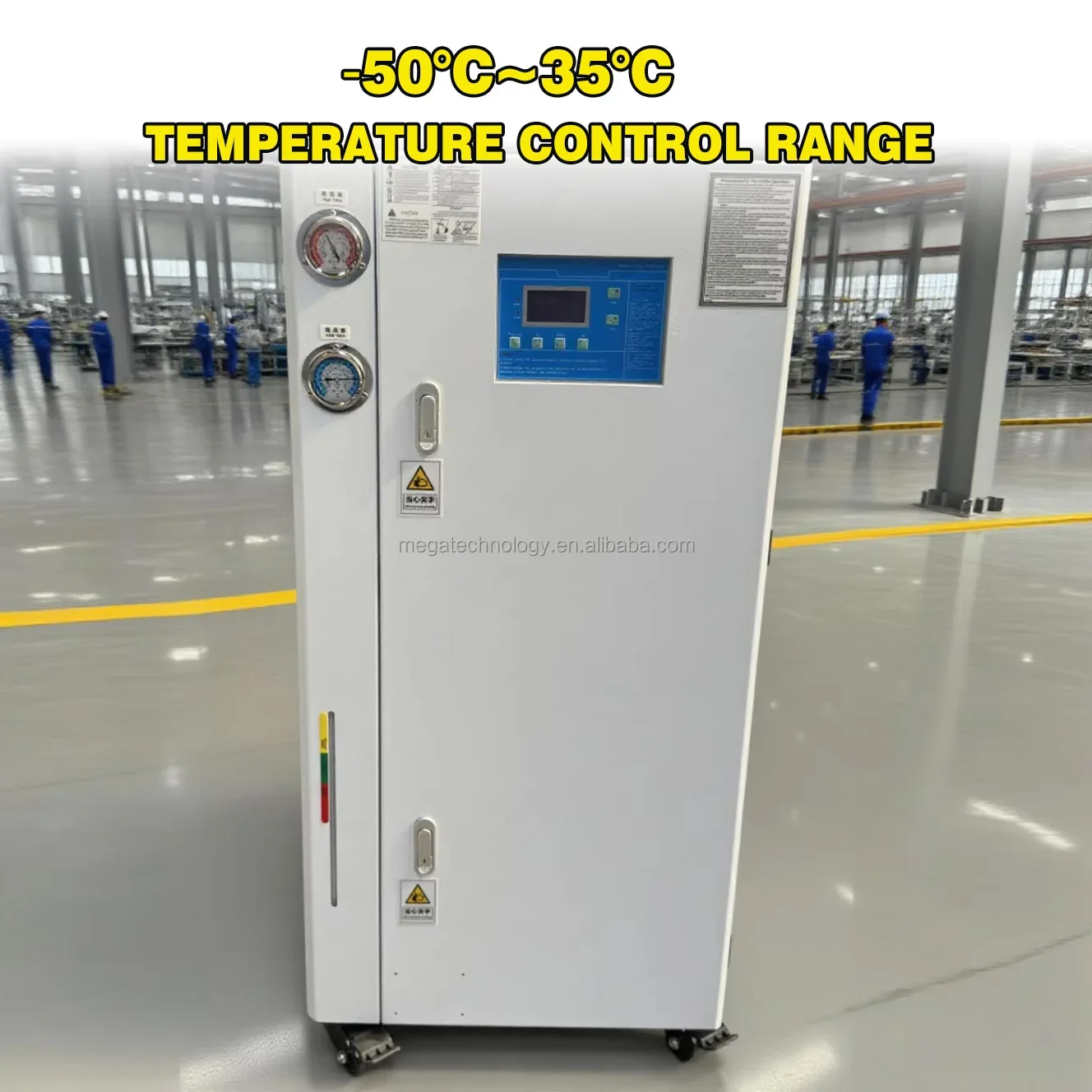 Cooled Industrial Water Chiller, R134A/R410A, 50~35C - detail 10