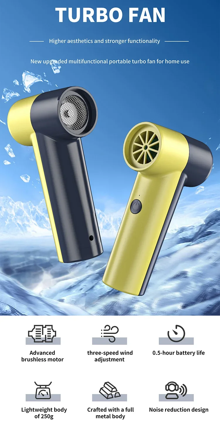 Dryer Turbine Jet Fan, Portable, 11.1V-12.8V, Electric - detail 2
