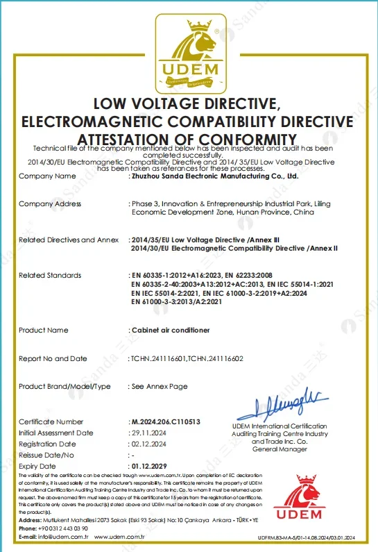 Cabinet Air Conditioner, 500W, PLC - detail 12