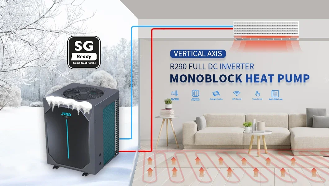 Water Heat Pump, JNOD, Inverter, R290 - detail 2