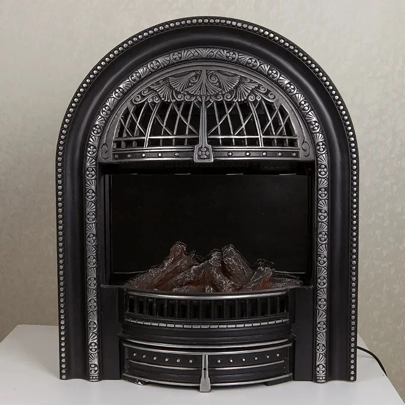 Electric Freestanding Metal Fireplace, LED, 80 - detail 6