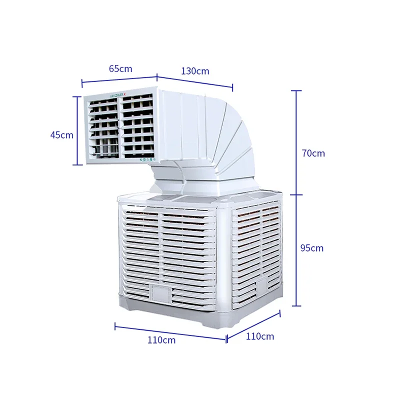 Industry Evaporative Air Cooler, 18000m3/h, 12000, 25000, M3/h - detail 42