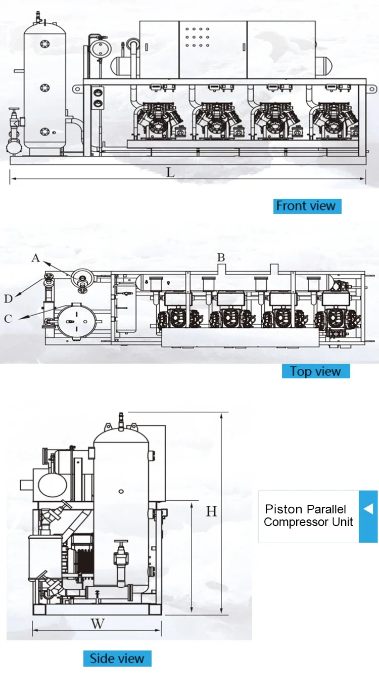 Condensing Unit, ARKREF, R404a - detail 8