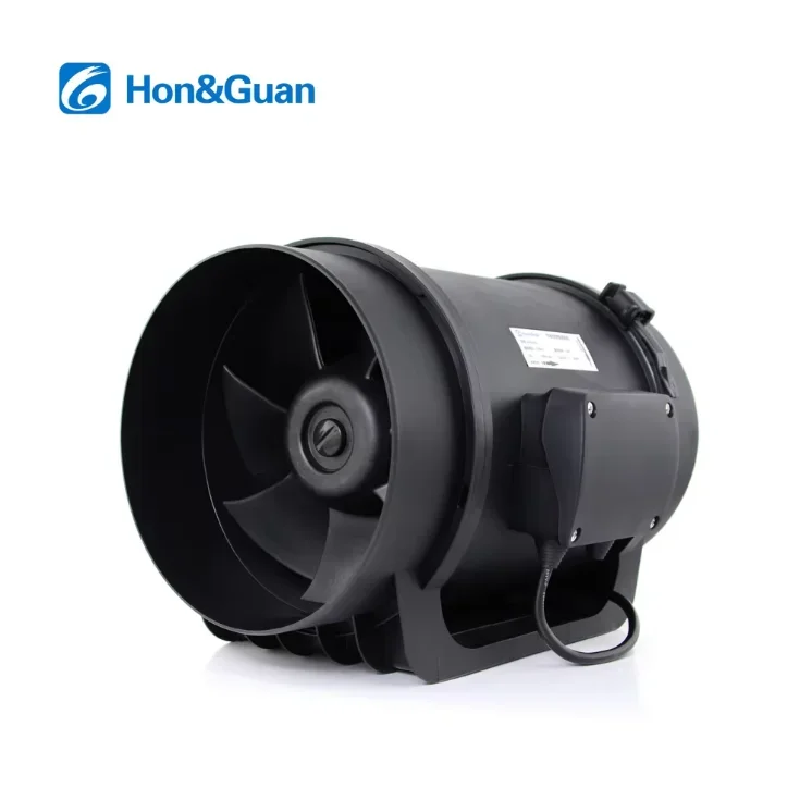 Inline Duct Fan, 200mm, HVAC - detail 12