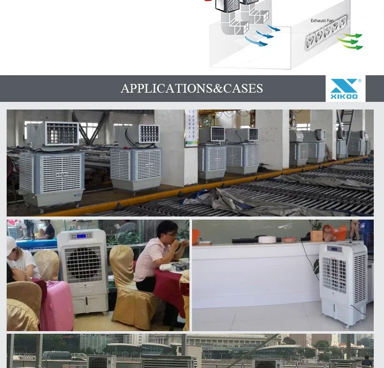 Evaporative Air Cooler, 13000m3/h, Portable - detail 8