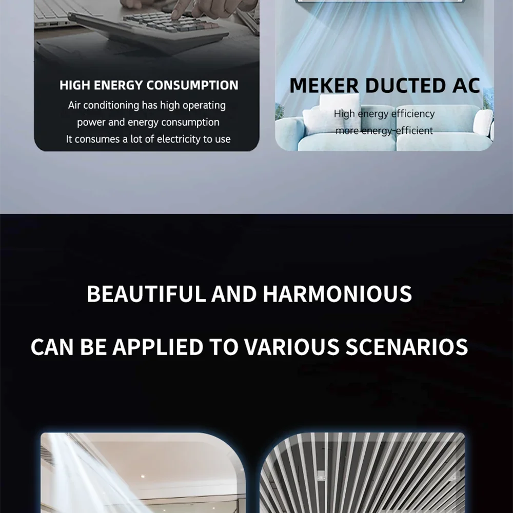 Type Air Conditioner, MEKER, 24000, BTU, TON - detail 10