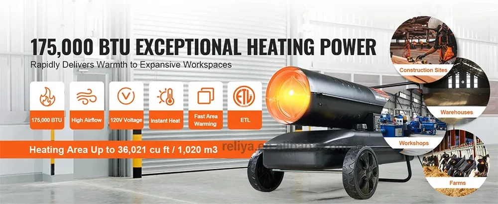 Air Kerosene Diesel Heater, 20KW, 220V - detail 2