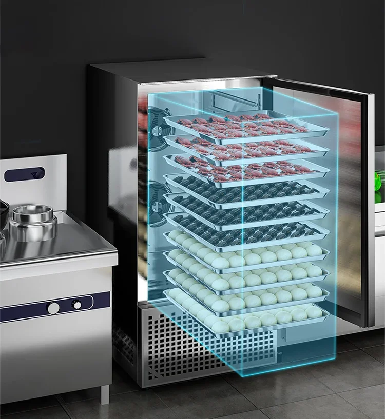 Blast Freezer, 5-Tray, 45°, Stainless, Steel - detail 26