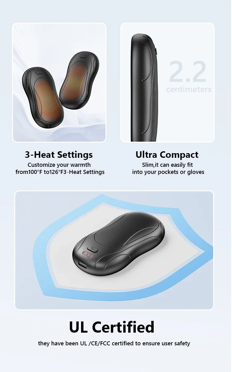 Hand Warmer, 3000mAh, Portable - detail 4