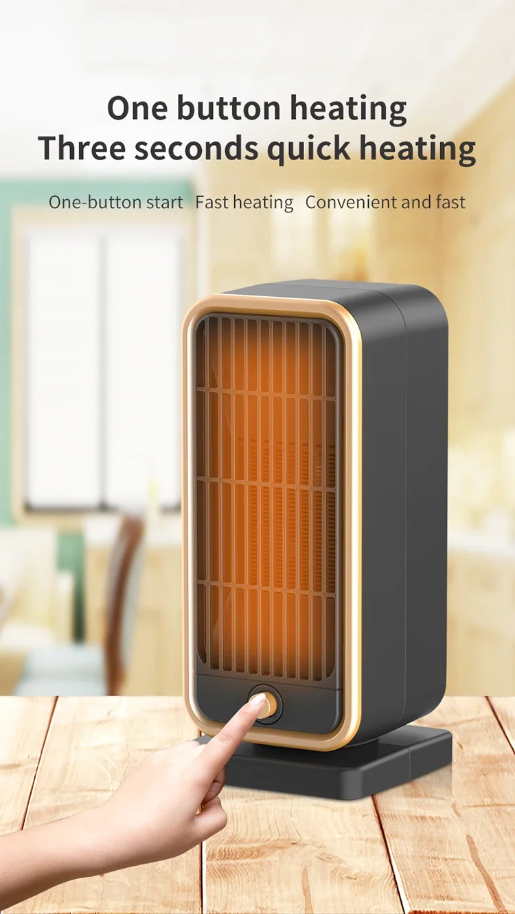 Portable Electric Heater, 500W, 500W(0.67hp) - detail 6
