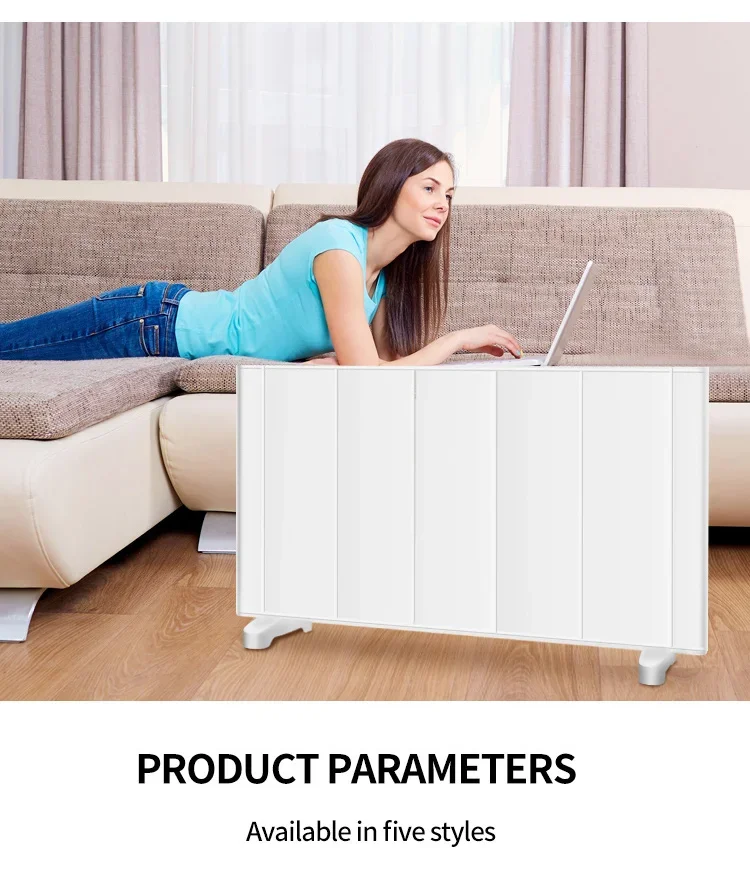 Freestanding Electric Convector Panel, Aluminum, 220V-240V - detail 8