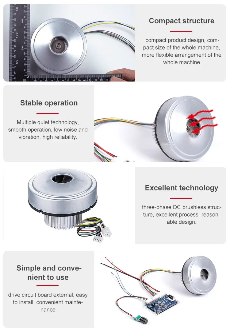 Fan, 24V, 58CFM, Brushless, Aluminum - detail 2