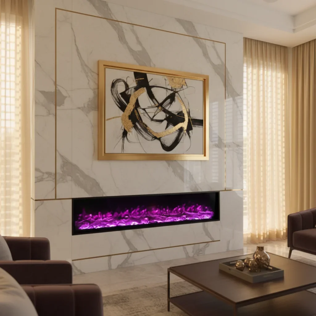 Electric Fireplace, 30inch, Wall - detail 12