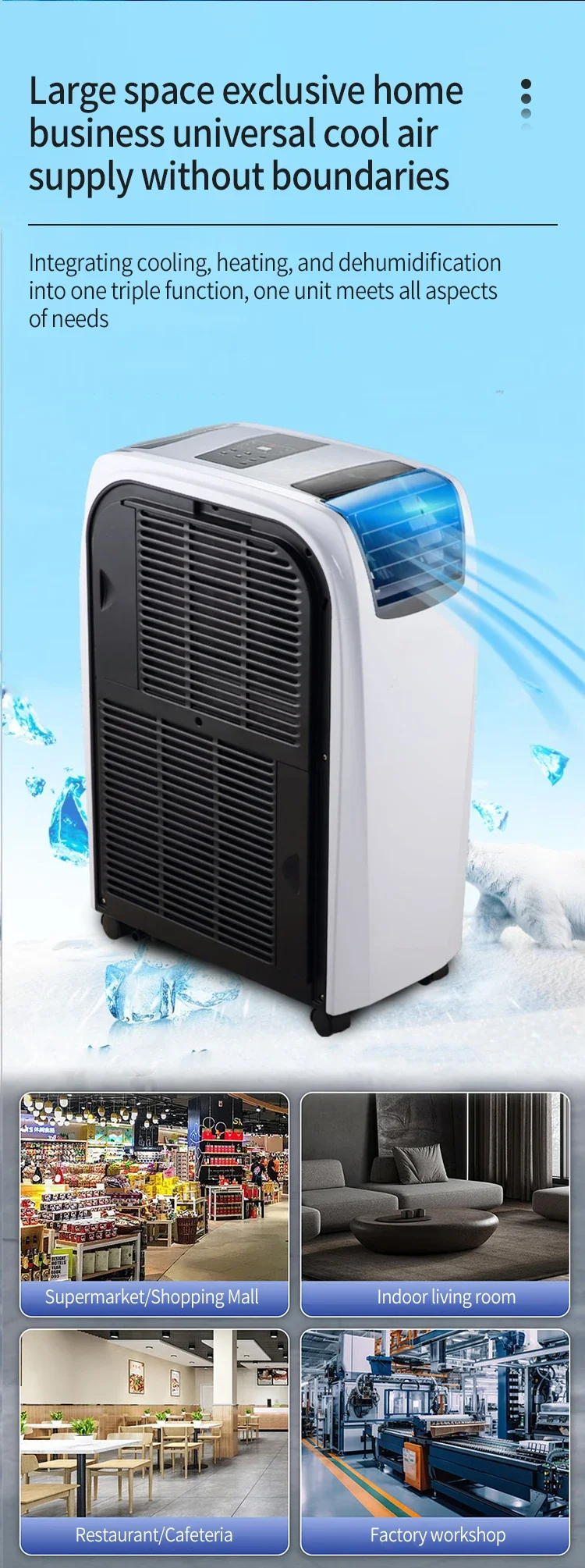 Portable Air Conditioner, 14000, R290 - detail 18