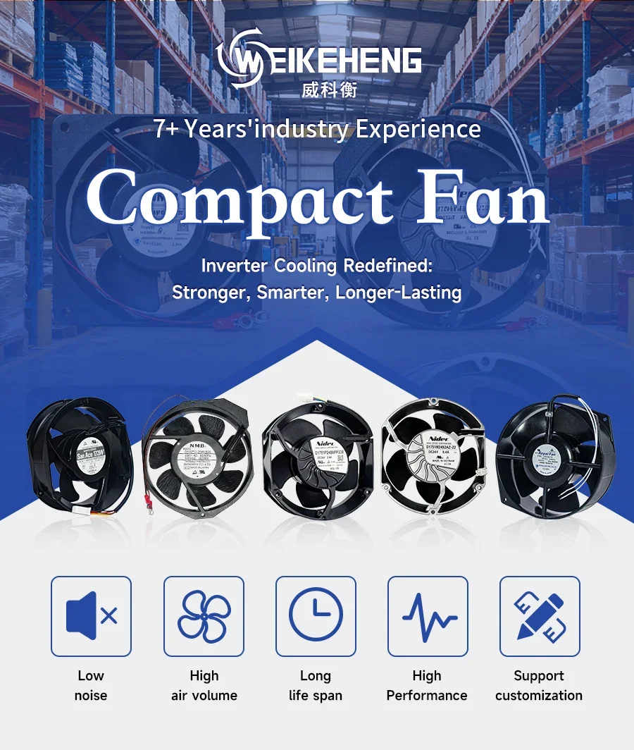 Wall Fan, 6318/2TDHHPR, 48V, 127W, Axial - detail 2