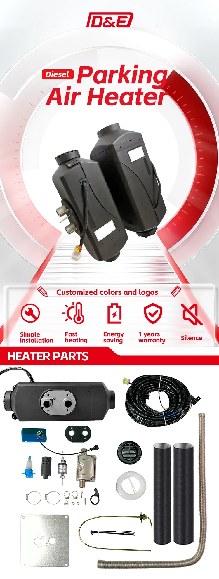 Air Parking Heater, 12V, 24V, 5KW - detail 6