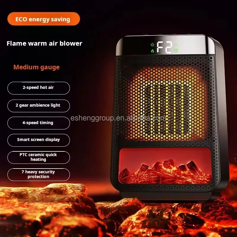Flame Heater, PTC, 1000W, Ceramic - detail 6