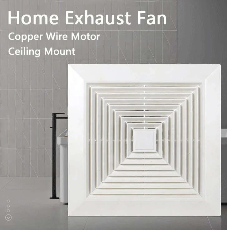 Air Suction Ventilation Fan, Ceiling, Plastic - detail 12