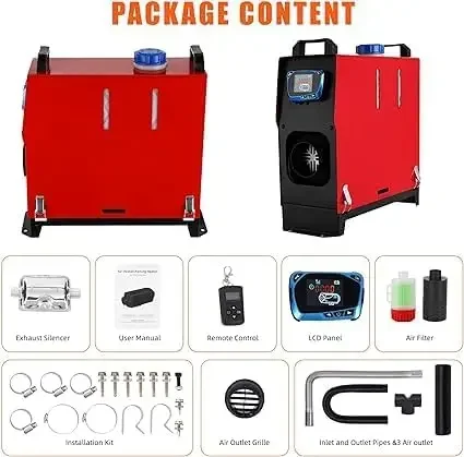 Camion Diesel Heater, 12v/24v, 5kw, 8kw - detail 2