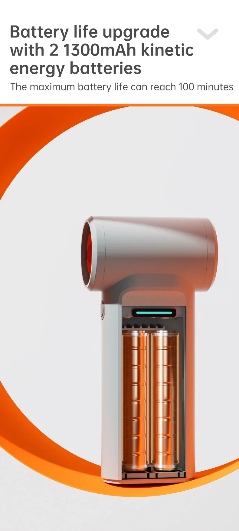 High-speed Brushless Motor, Portable, LED, 1300mAh - detail 36