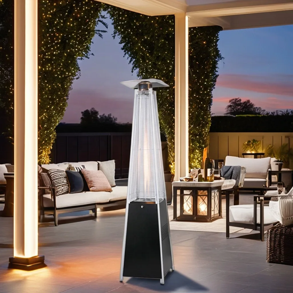 Gas Outdoor Heater, Stainless, Steel, Portable - detail 8