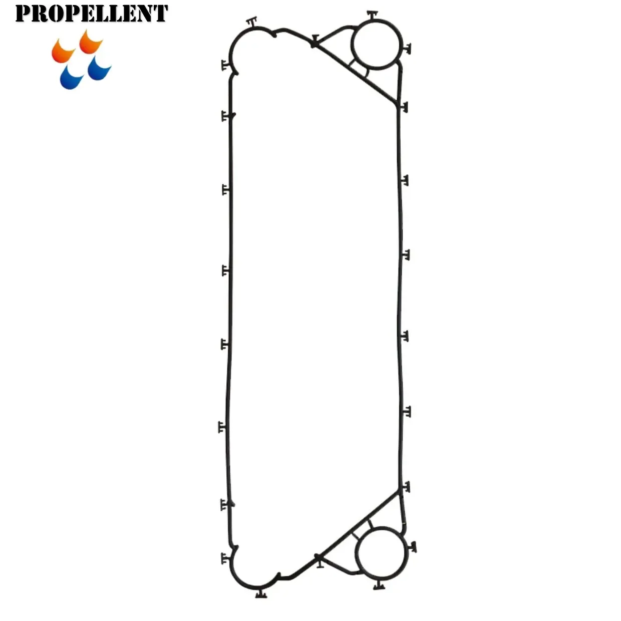Plate Heat Exchanger, R22, R407A, R410A, Copper - detail 12