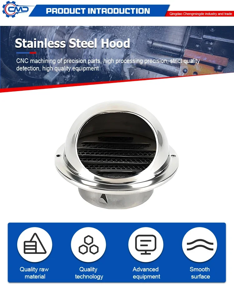 Ventilation Fan Parts, 304, Stainless, Steel, Wall - detail 6