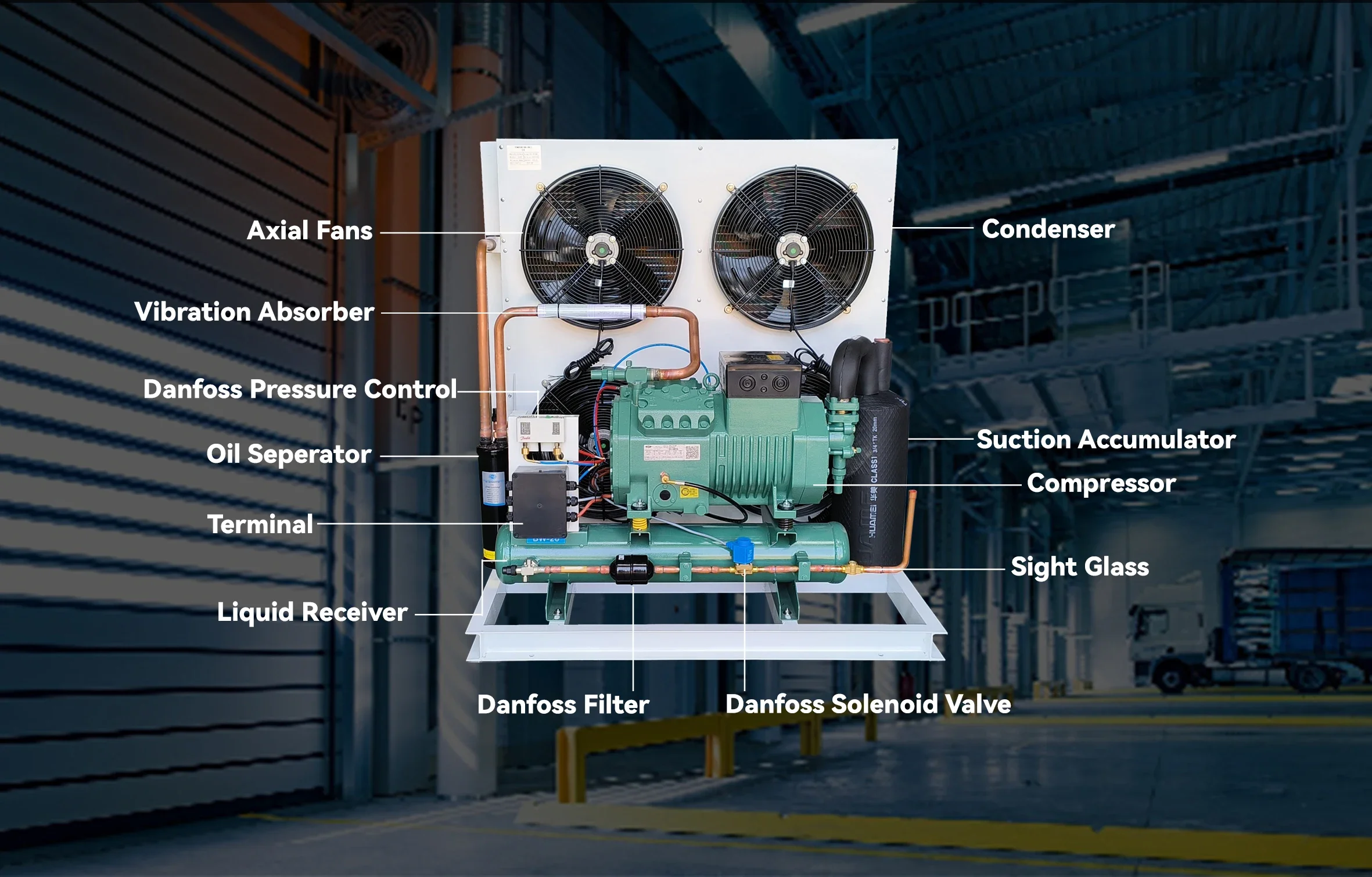 Condensing Unit, EMTH, 3hp~10hp - detail 6