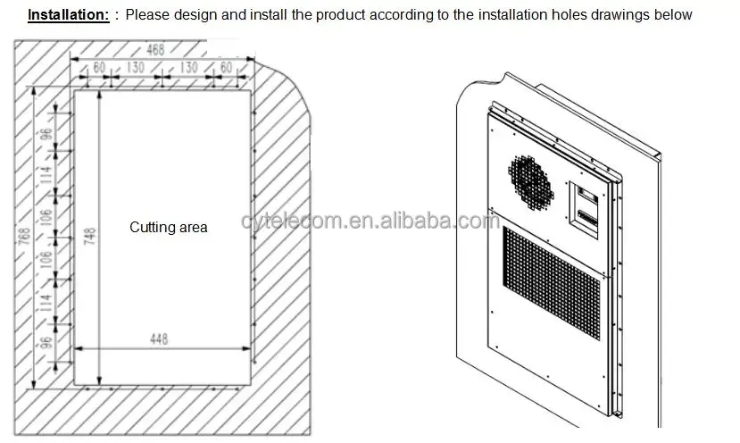 Window Air Conditioner, 220V~240V, 50Hz/60Hz - detail 6