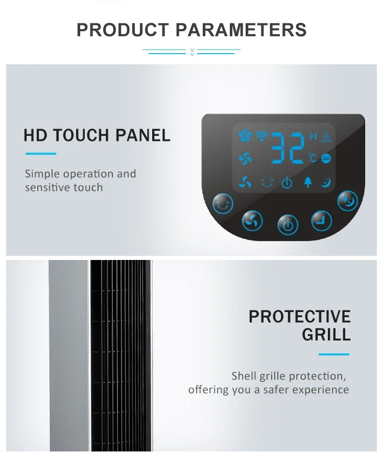 Bladeless Smart Tower, ETL, Plastic - detail 16