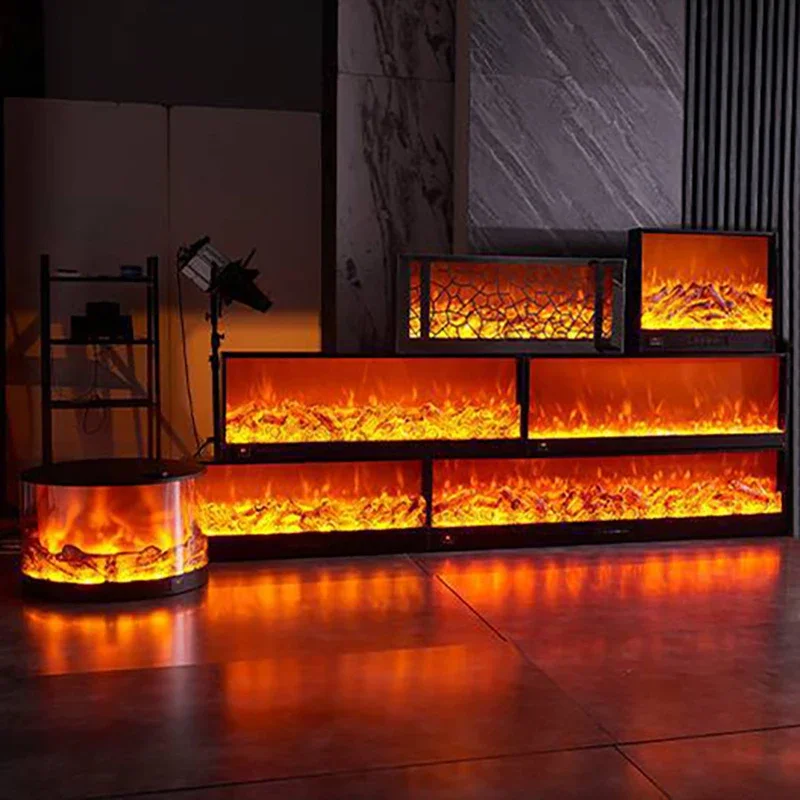 Electric Fireplace, 7-color, LED - detail 2