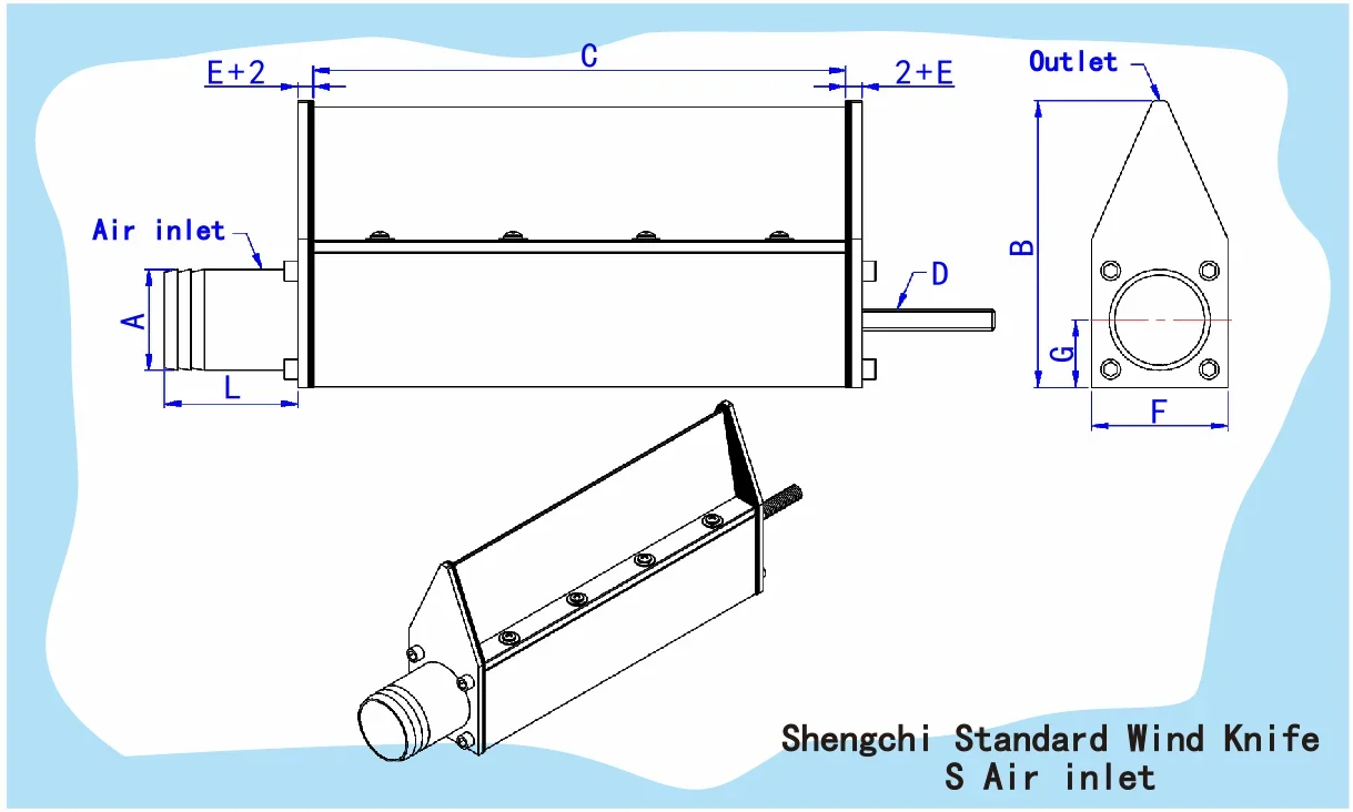 Customized Sheng Chi, stainless steel, Nozzle - detail 10