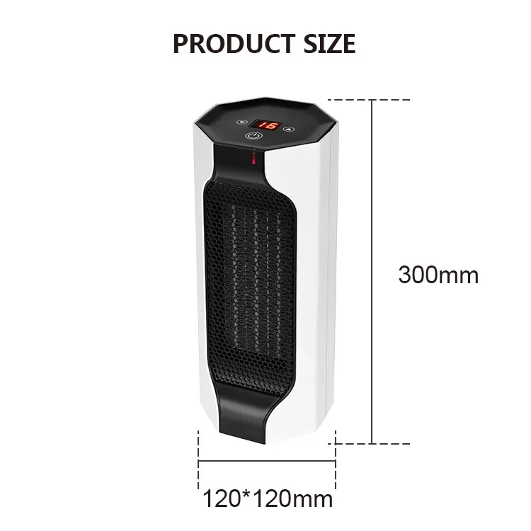 Free Standing Ptc Heater, 1500W, Plastic - detail 10