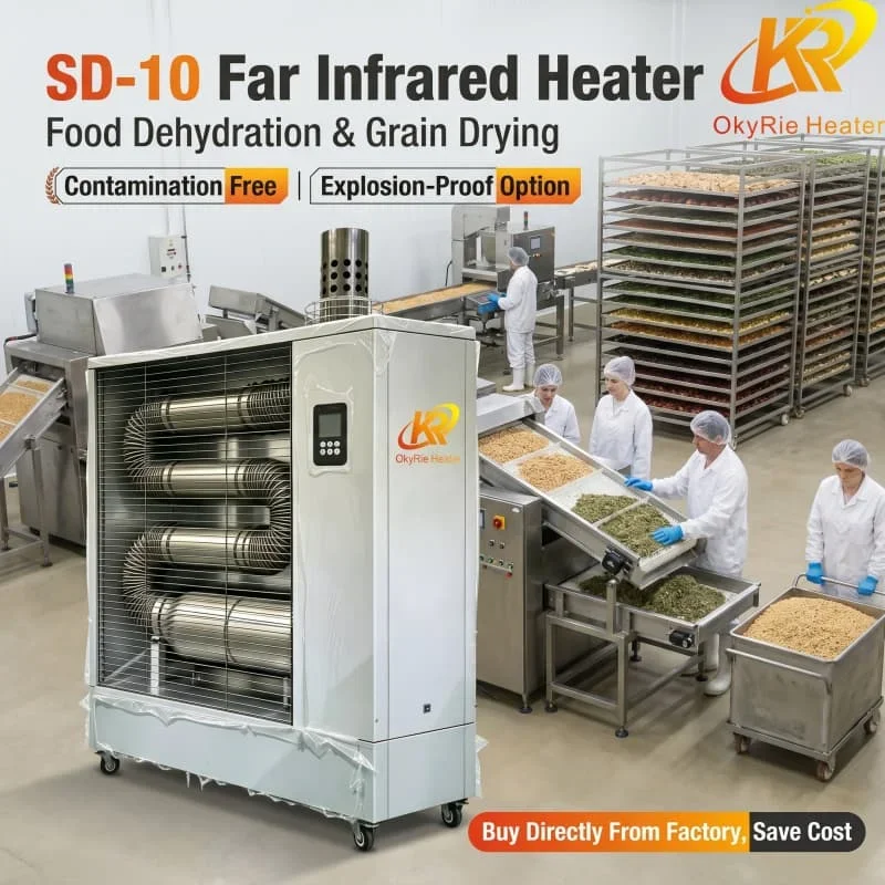 Infrared Diesel Industrial Heater, SD-10, 10KW - detail 36