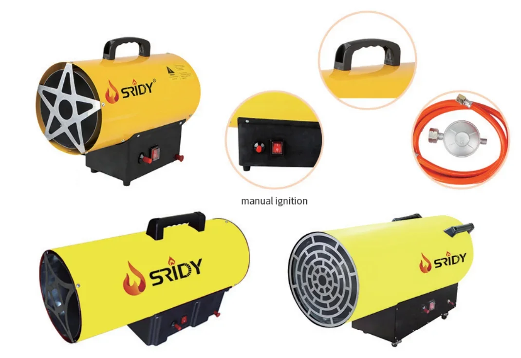 Gas Heater, 15KW, portable - detail 4