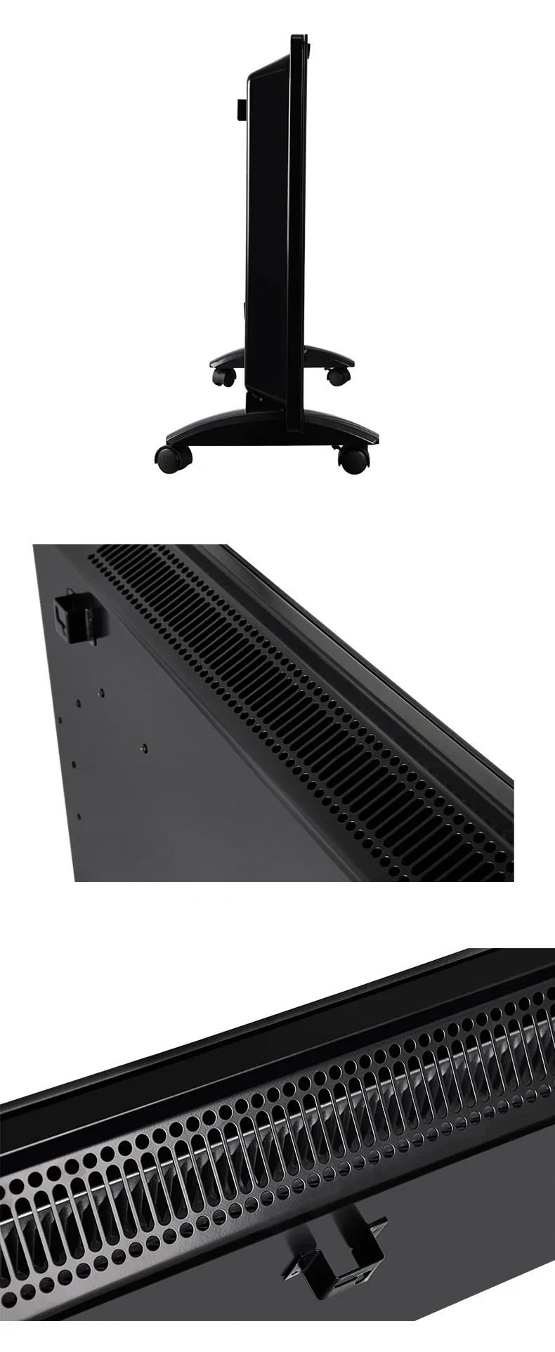 Glass Convector Heater, 1000/1500/2000W, IP24 - detail 10