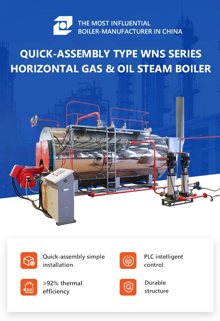Steam Generator, 2000Kg/Hr, Stainless, Steel - detail 2
