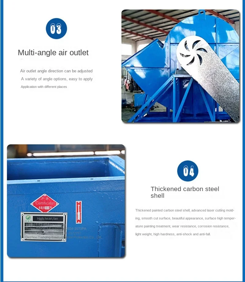 Centrifugal Fan, 4-72C, 380 V, Carbon Steel - detail 18