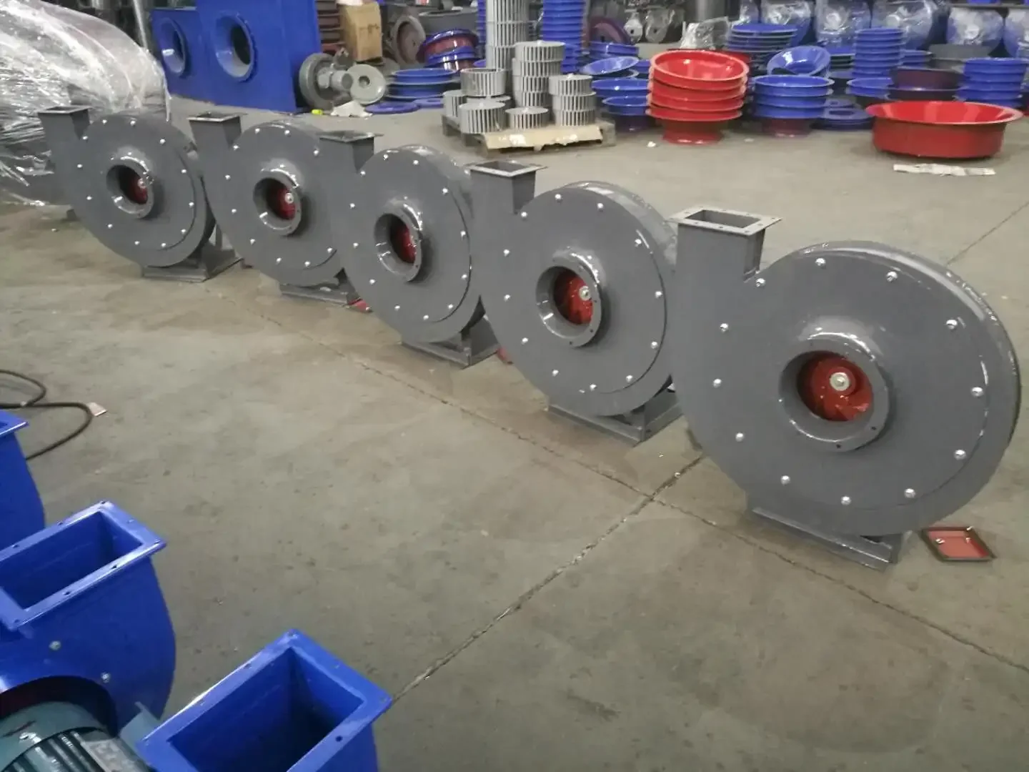 Centrifugal Blower, 3.5a, 1.5kw, Radial - detail 14