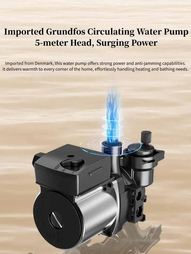 Natural Gas Wall-mounted Boiler, 6-10L, Metal - detail 26