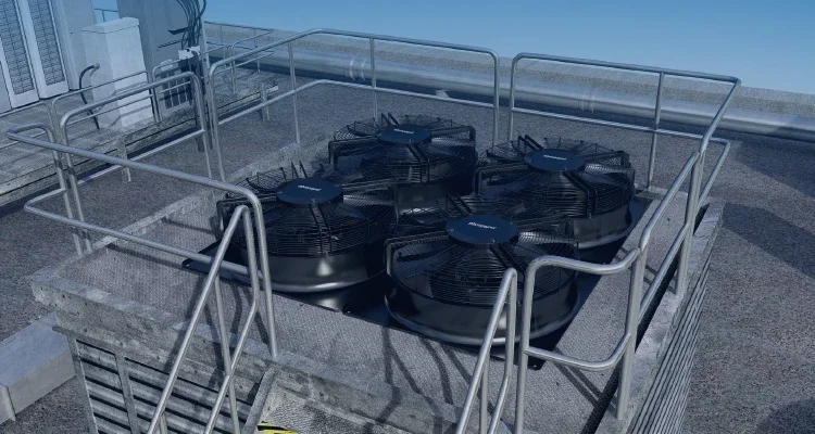 Cooling Tower, W6D910-GB01-01, 910mm, 400V, 4.62/2.6A - detail 34