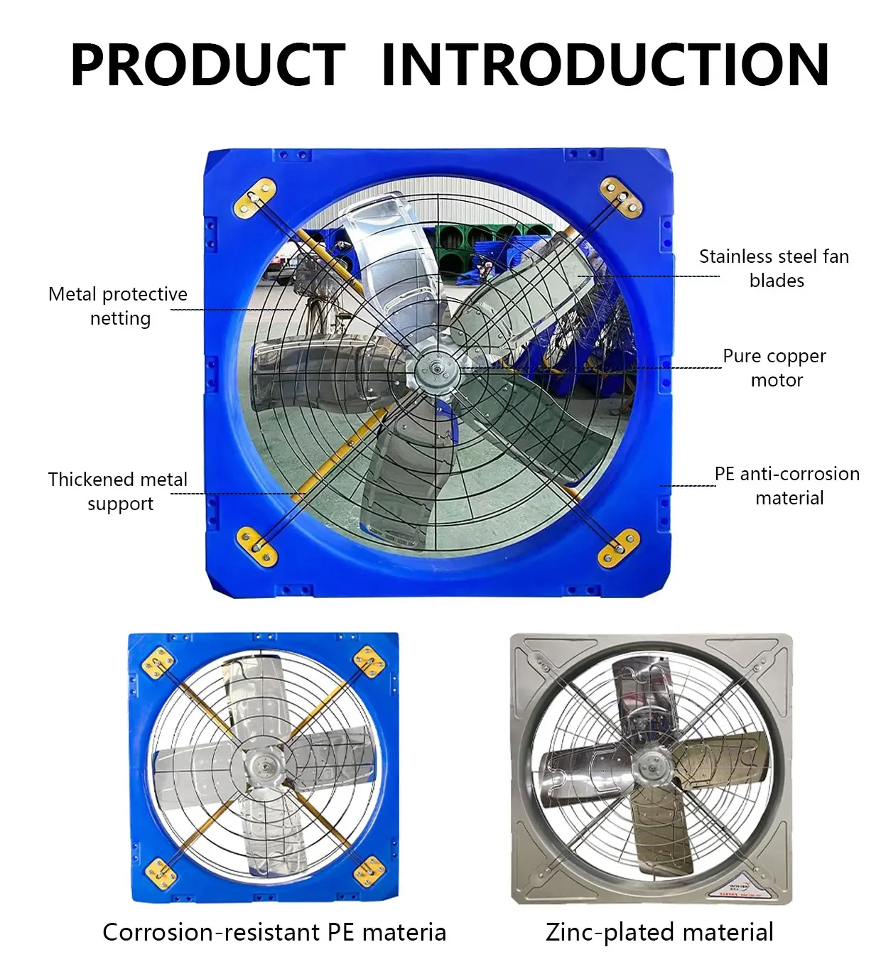 Flow Hanging Fan, Axial, 380 V, Electric - detail 4