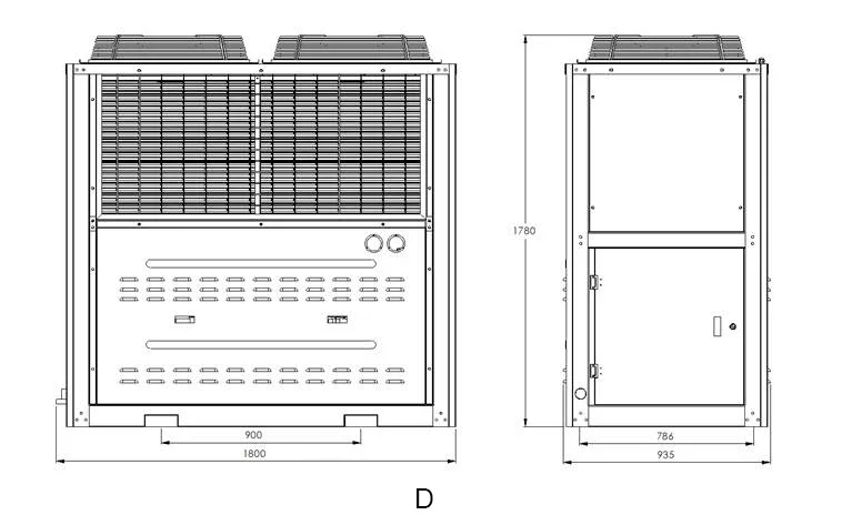 Compression Condensing Parallel Unit, Scroll, R404A, Hermetic - detail 22