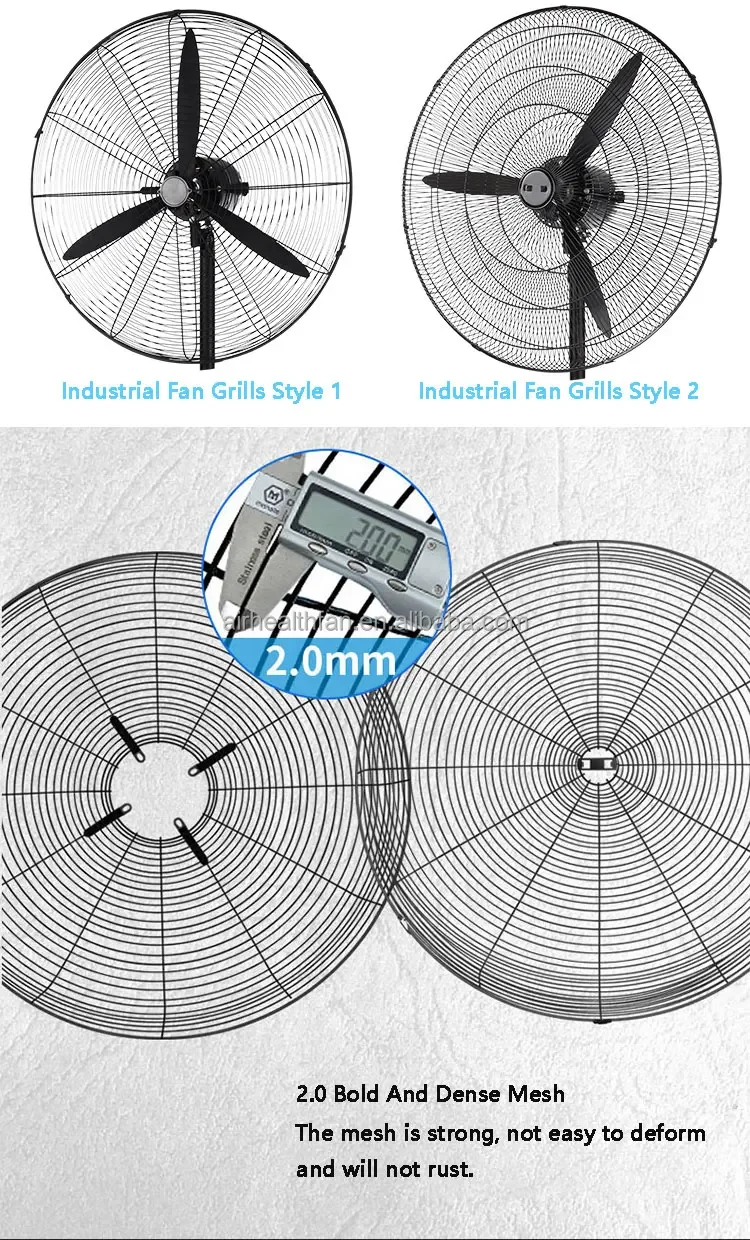 Electric Air Cooling Fan, 120W-300W, 30", 26" - detail 20