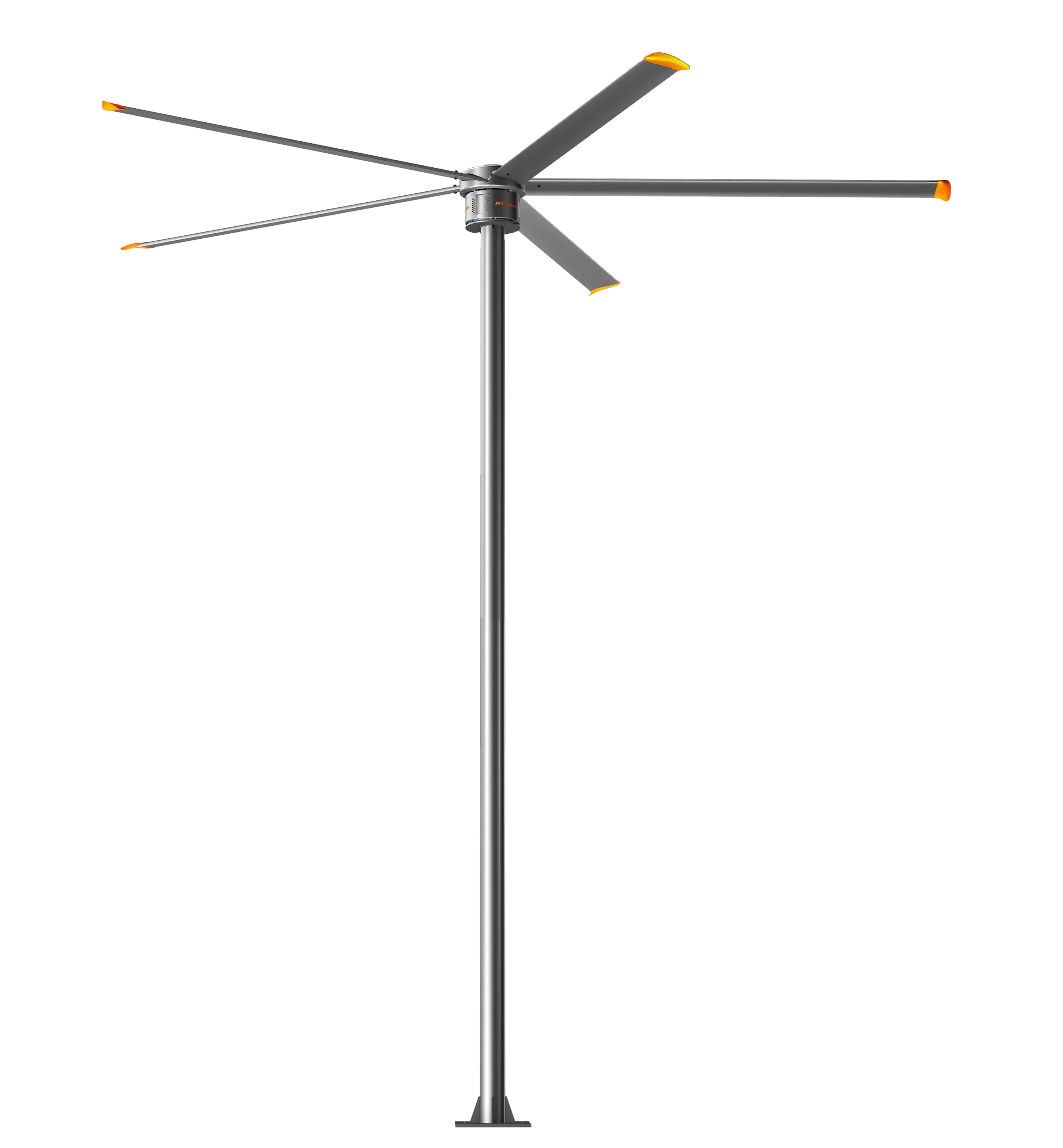 Standing Pole Hvls Fan, RTFANS, IP55, Waterproof, 220V - detail 2
