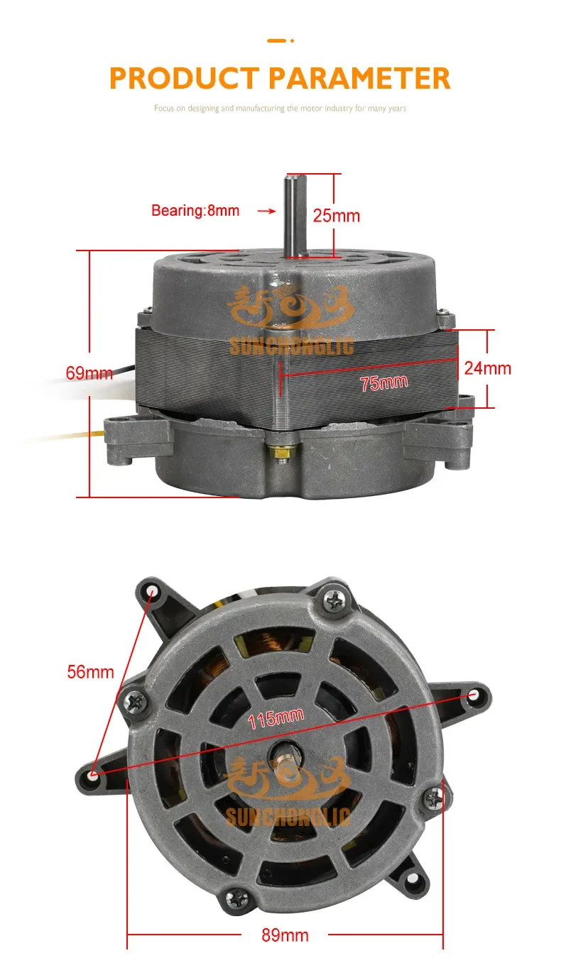 Net Box Fan, B05000129, 2uf/450V, 50Hz - detail 10