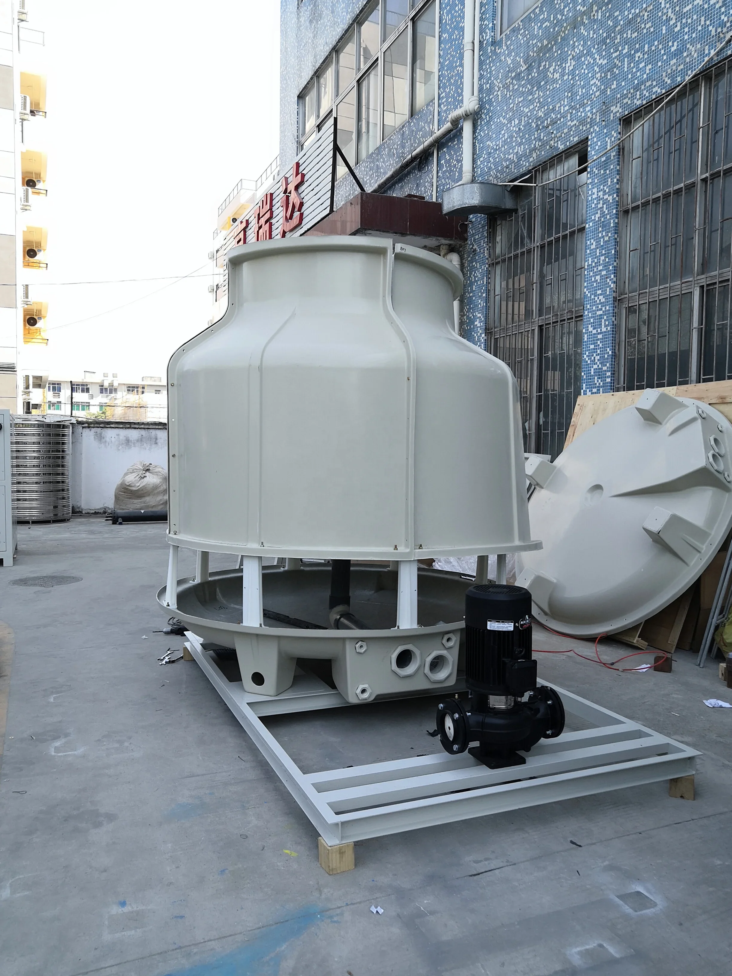 Cooling Tower, FRP, 3ph-380v-50hz, 7.5KW(10.06hp) - detail 4