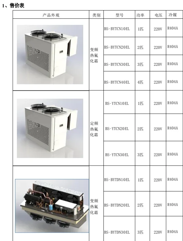 Condensing Unit, Monoblock, 2HP, 3HP, 4HP - detail 10